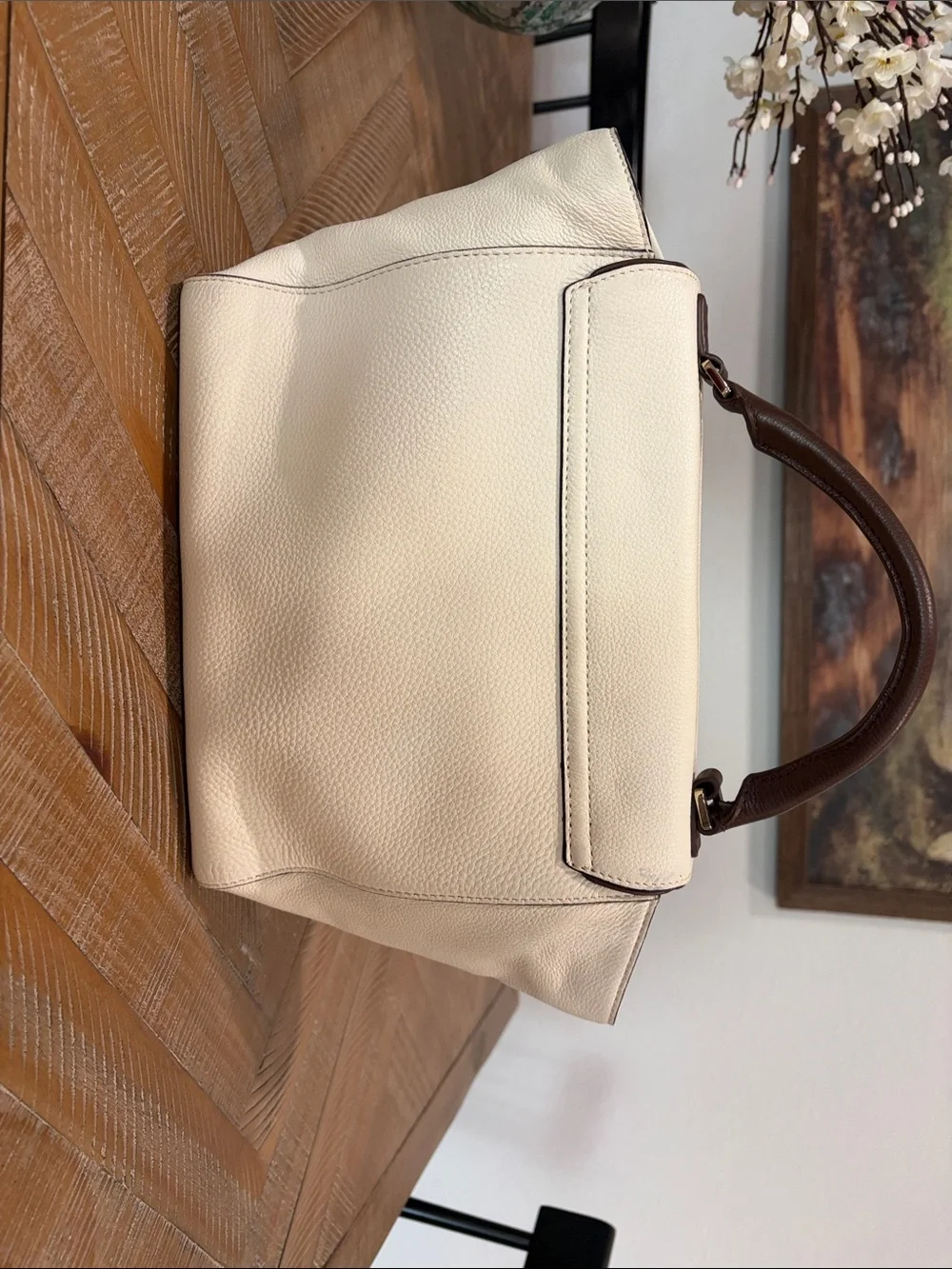 kate spade structured cream